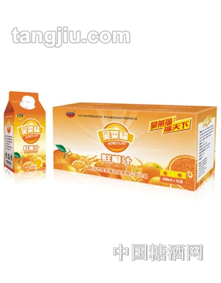 昊萊福鮮橙汁500ml