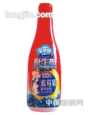 昊萊福原生態(tài)野生藍(lán)莓汁1250ml