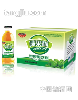 昊萊福蘋果醋飲料420ml