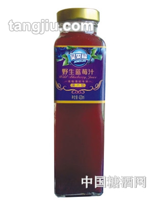 昊萊福野生藍(lán)莓汁420ml