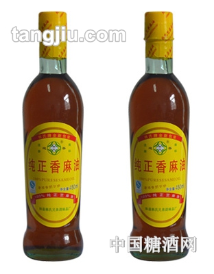 韓氏純正香麻油450ml