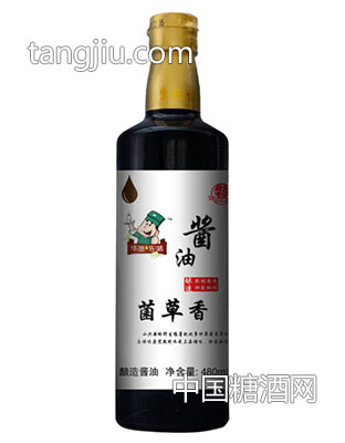 菌草香醬油480ml