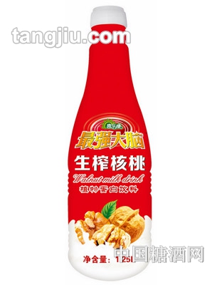 升級(jí)版強(qiáng)大腦生榨核桃飲料1.25L