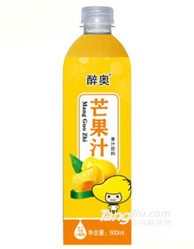 醉奧芒果汁果味飲料500ml