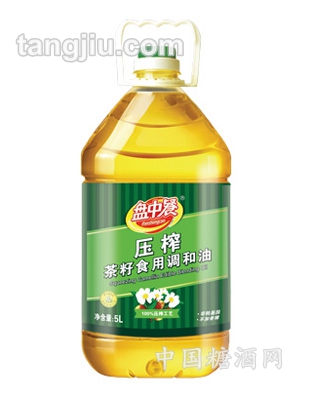 加加壓榨茶籽原香食用調(diào)和油5L