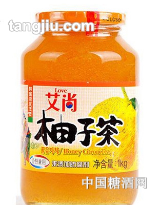 艾尚蜂蜜柚子茶下午茶沖飲品蜜絲柚1kg