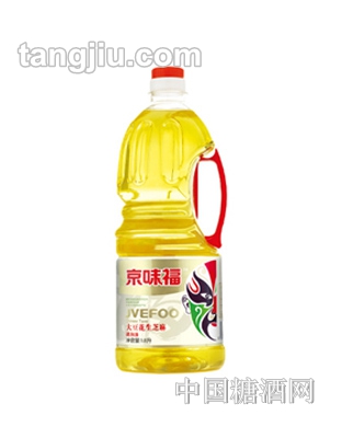 京味福大豆花生芝麻調和油1800ml