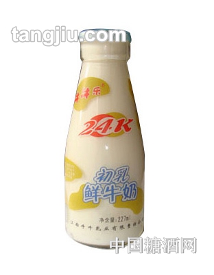 牛牛樂(lè)24K初乳鮮牛奶227ml