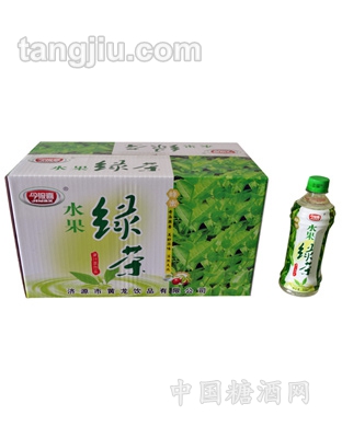 水果綠茶500ml