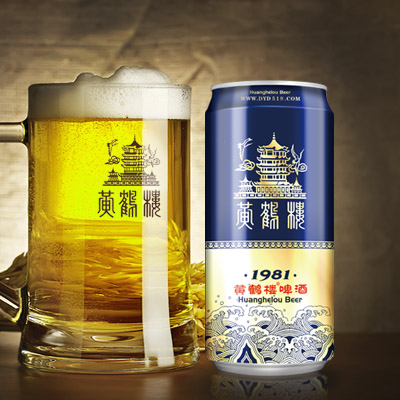 黃鶴樓罐裝啤酒10&#176;P（500ml）