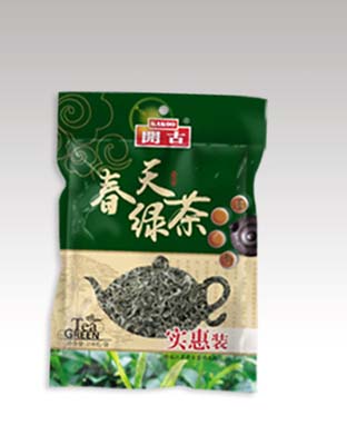 開古實惠裝春天綠茶二級250克