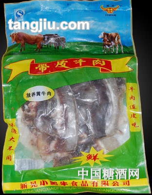 小肥牛帶皮牛肉250g