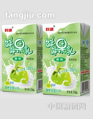 科迪鮮鮮果乳原味250ml