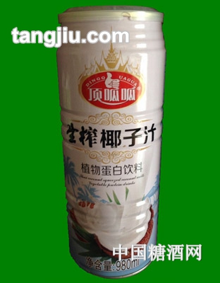 頂呱呱椰子汁植物蛋白飲料980ML