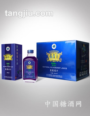 蘭格格花青王藍(lán)莓飲料666ml