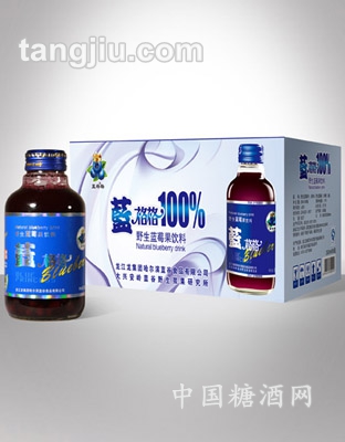 蘭格格藍(lán)莓果飲料350ml