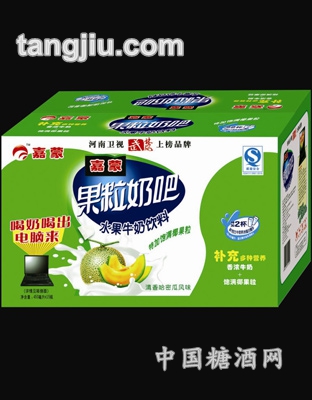 果粒奶吧水果牛奶飲料450ml