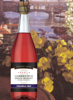 Lambrusco  Rosato  玫瑰紅藍(lán)沐斯甜紅汽酒