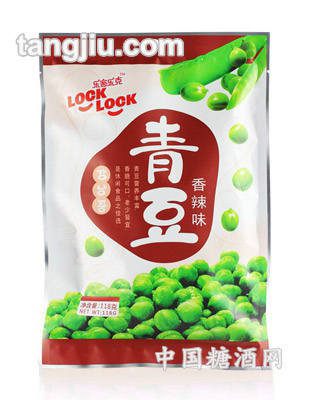 樂(lè)客樂(lè)克青豆（香辣味）118g