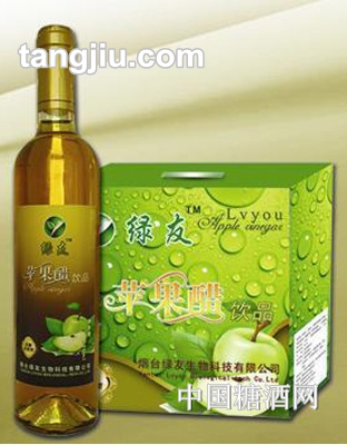 綠友蘋果醋無糖型-500ml