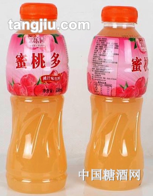 果樂(lè)源蜜桃多飲料550ml