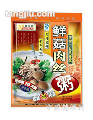 225g麥丹萊方便粥-鮮菇肉絲