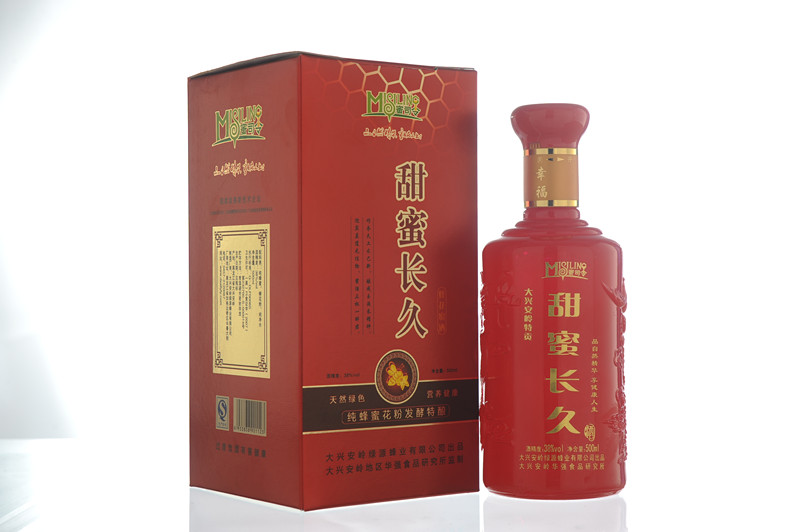 蜜司令牌蜂蜜發酵酒38度婚慶酒