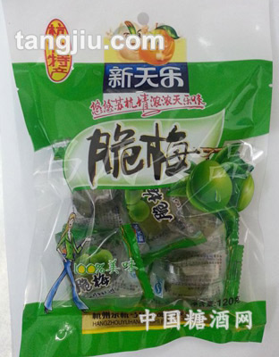 新天樂(lè)脆梅120g