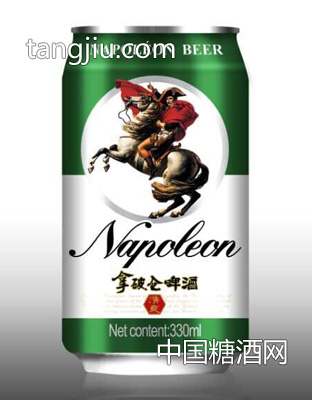 拿破侖啤酒綠罐清爽啤酒330ml