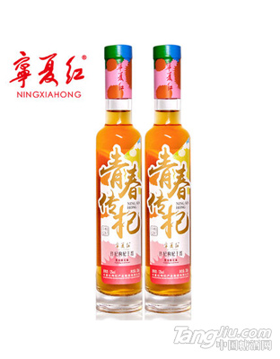 寧夏紅 青春傳杞 12度200ml*2瓶枸杞干紅 枸杞酒