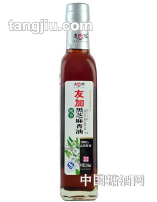 友加黑芝麻油210ml