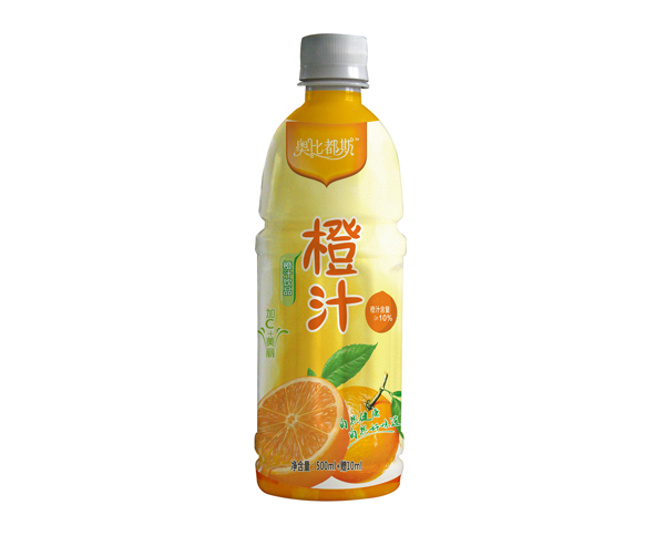 果汁飲料橙汁瓶裝