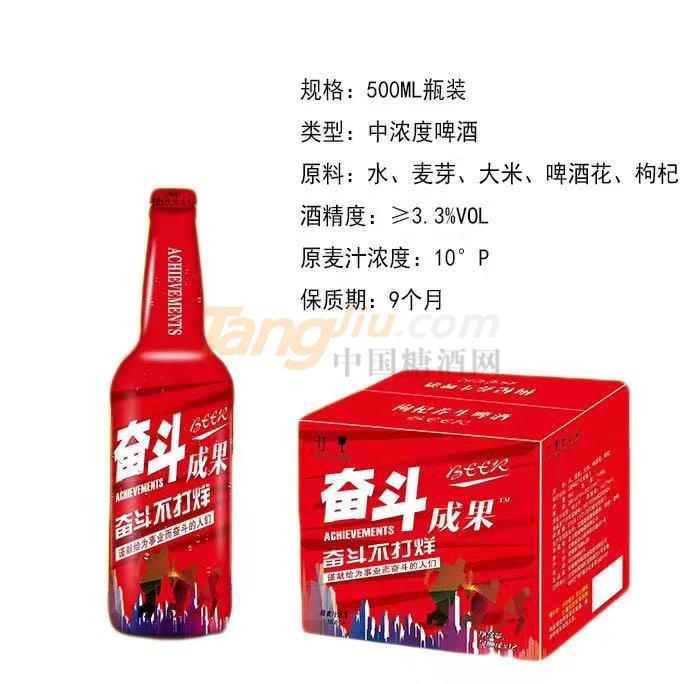 奮斗成果啤酒500ml瓶裝..jpg