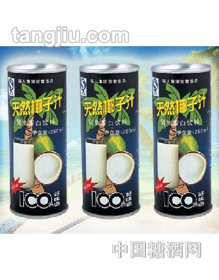 強(qiáng)人椰子汁飲料250ml