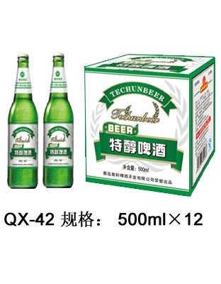 QX-42-特醇啤酒500毫升啤酒