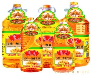 供應(yīng)魯花一級壓榨花生油5L4桶180元