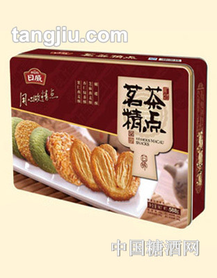 日威食品茗茶精點600g