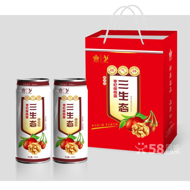 核桃露品牌飲料三生態(tài)棗杞核桃