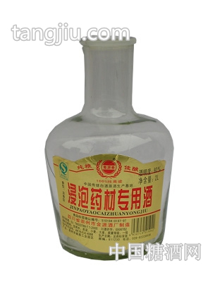 浸泡藥材酒(廣口瓶，60度，2L，廣口瓶)