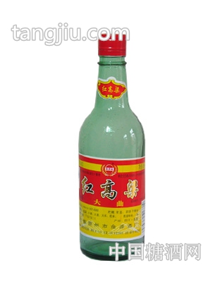 紅高粱大曲酒（52度，478ml，玻璃瓶）