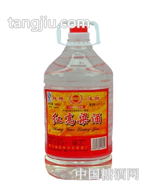 紅高粱(50度，5L，塑料桶)