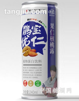 鶴寶優(yōu)仁果仁核桃露240ml