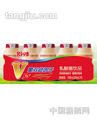 舒味V菌雙歧因子乳酸菌飲品100mlx5瓶裝