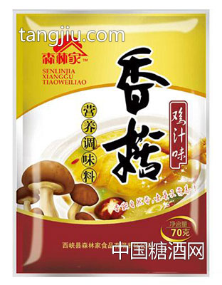 森林家香菇營(yíng)養(yǎng)調(diào)味料雞汁味70g