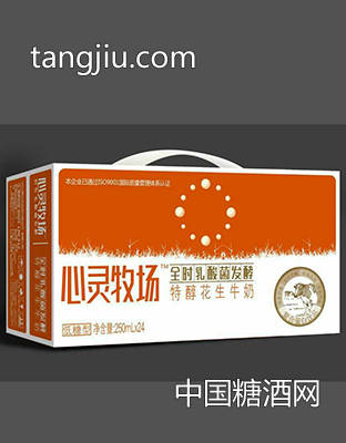 心靈牧場全時(shí)乳酸菌發(fā)酵特醇花生牛奶