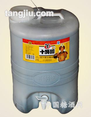 十笏園原汁黃豆醬油17.5L