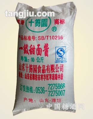 十笏園一級(jí)甜面醬10kg