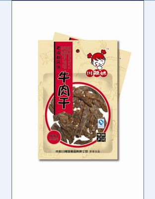 川辣妹牛肉干80g麻辣味