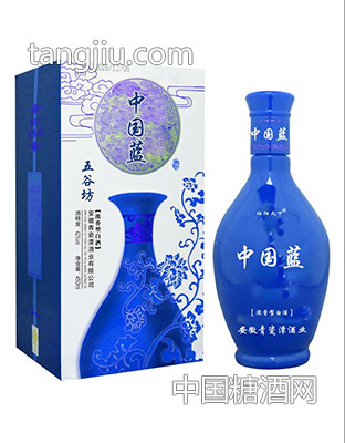 五谷坊白酒中國藍