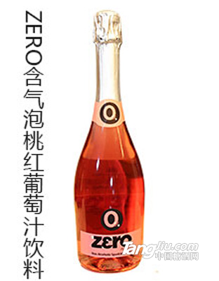 ZERO含氣泡桃紅葡萄汁飲料1.5L